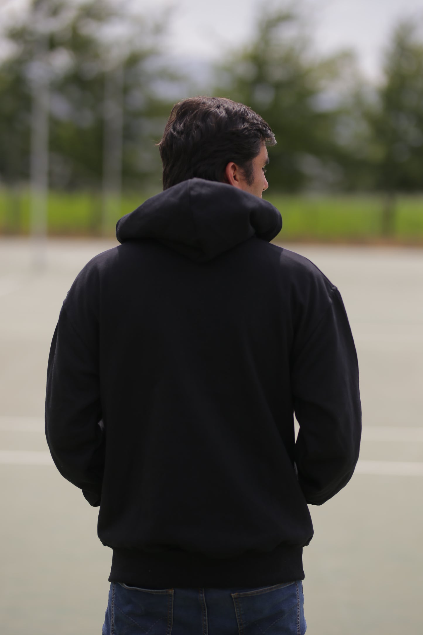 Hoodie Oversized Negro