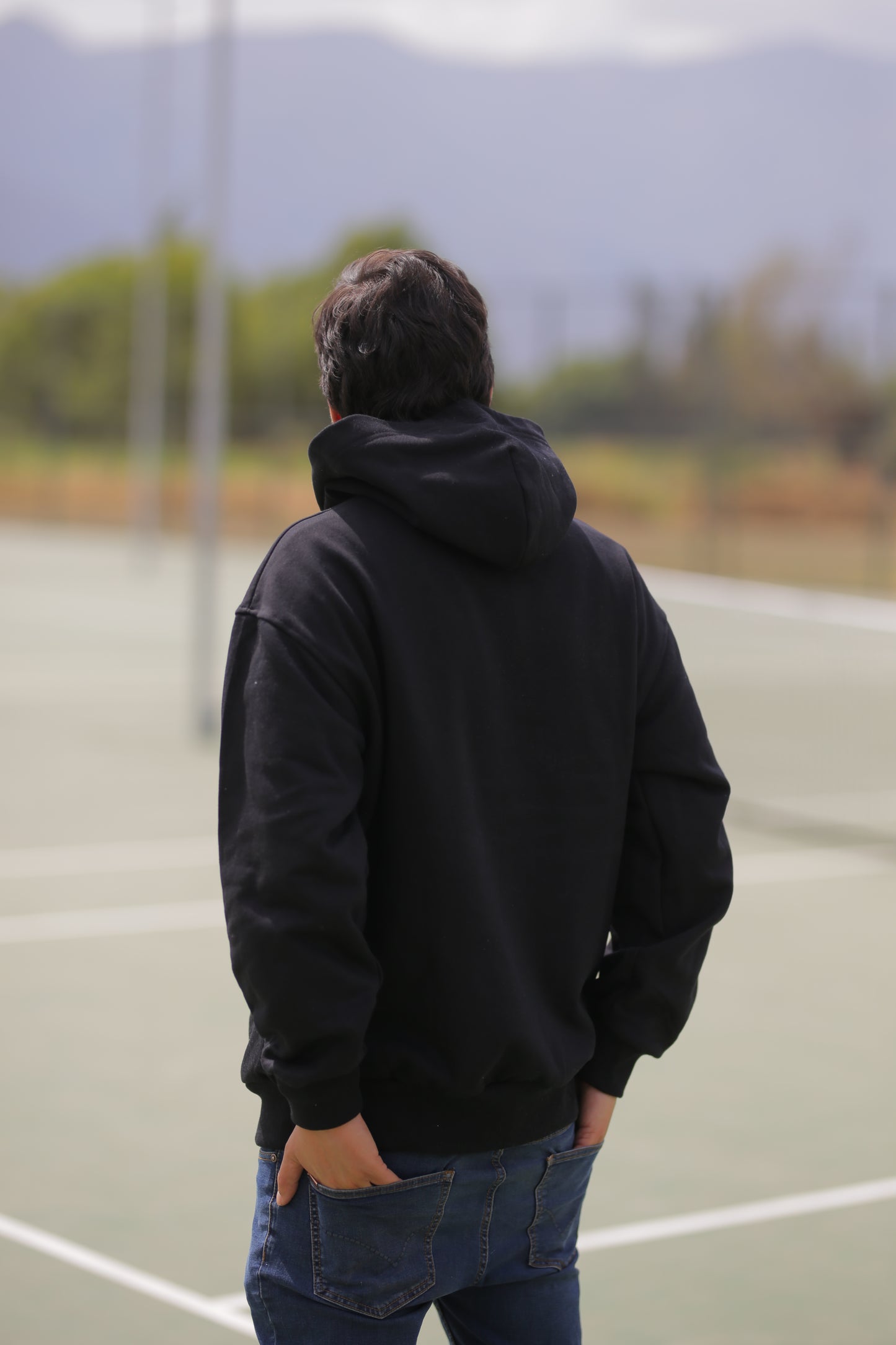 Hoodie Oversized Negro