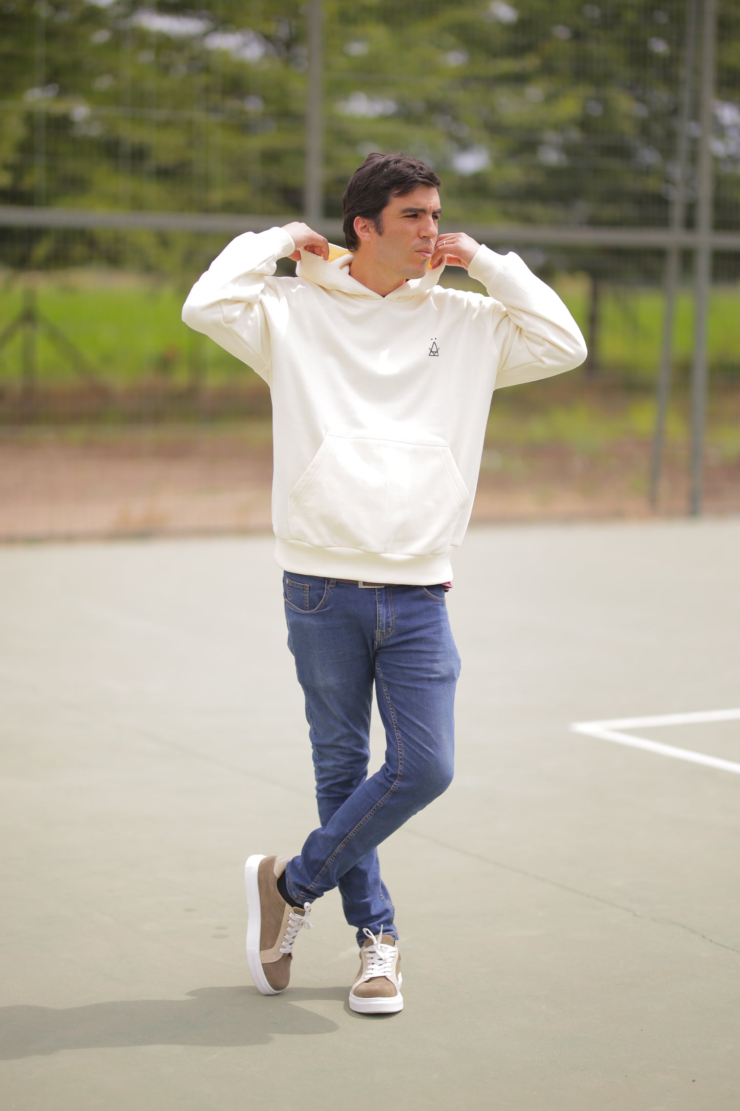 Hoodie Oversized Crudo