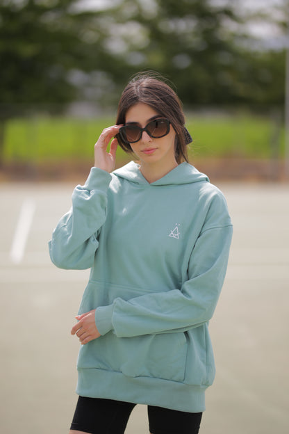 Hoodie Oversized Menta
