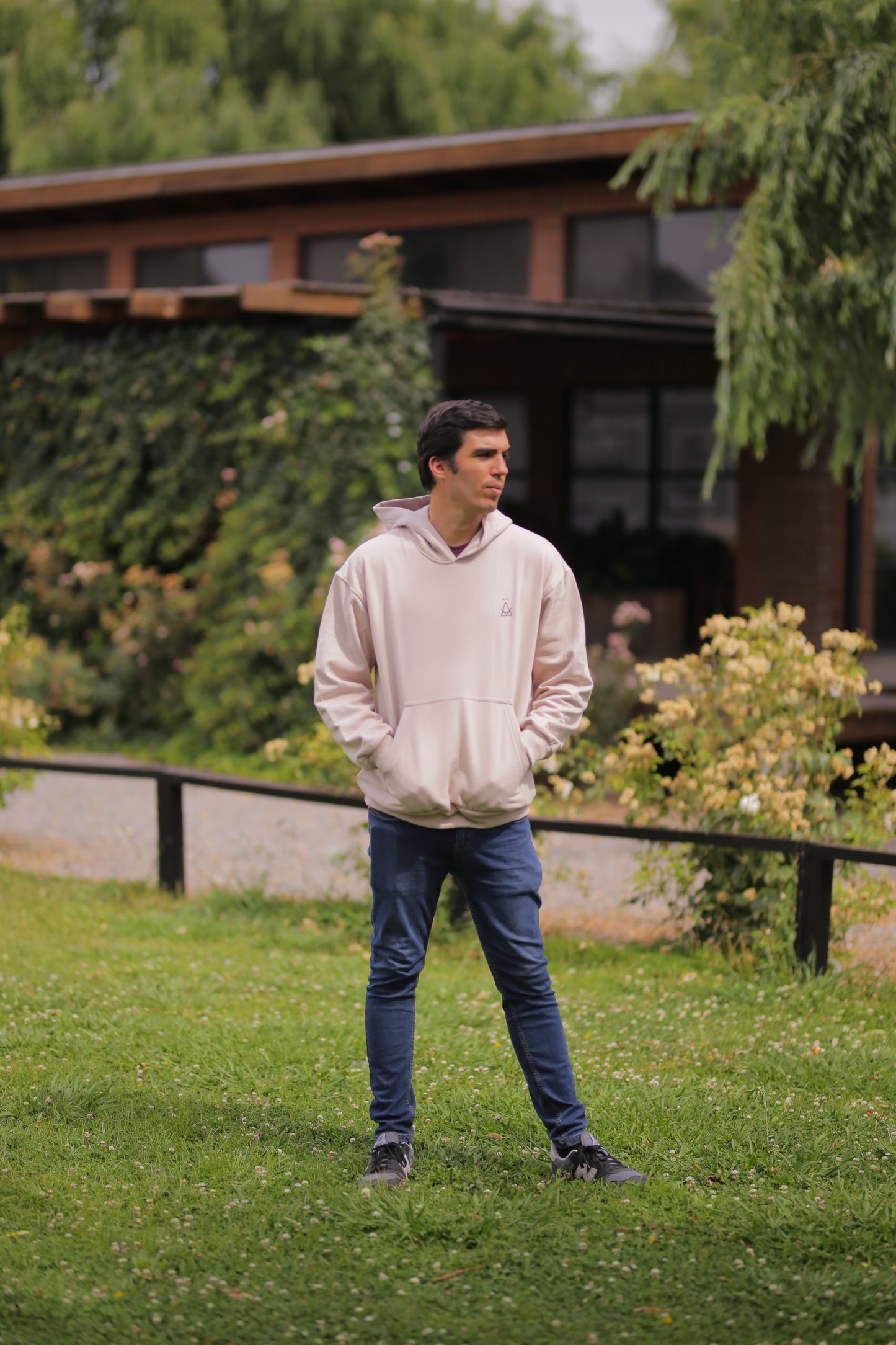 Hoodie Oversized Beige