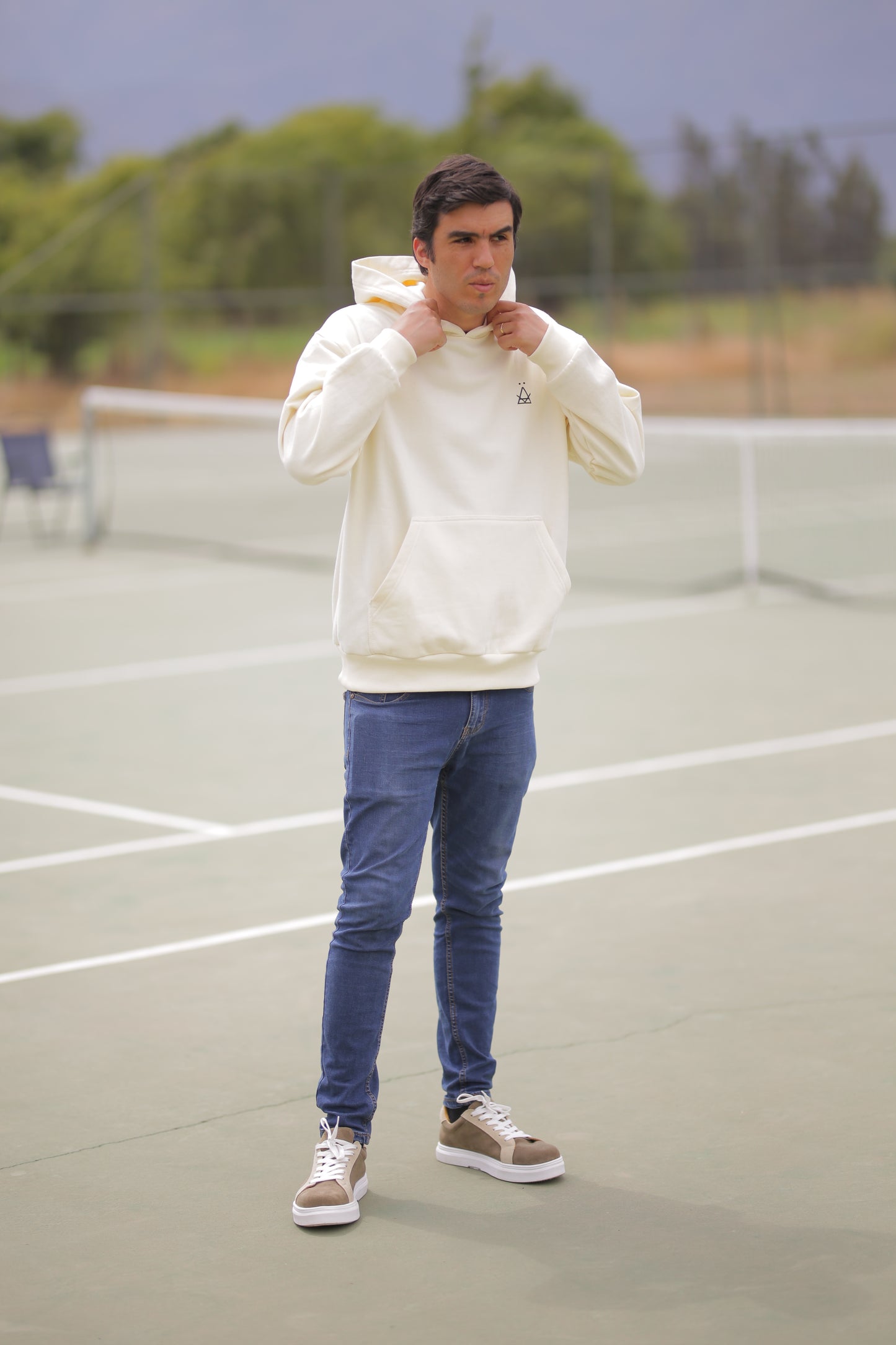 Hoodie Oversized Crudo